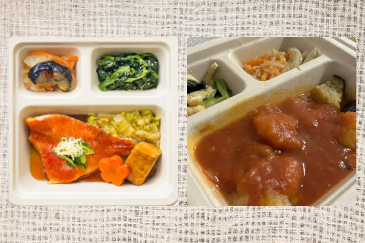 実際に注文した三ツ星ファームのお弁当