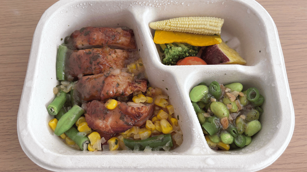 GREEN SPOON_香味野菜のこんがりチキンステーキ