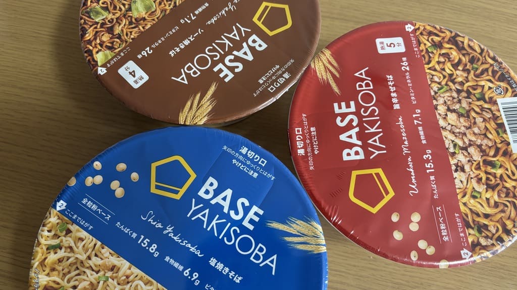 ベースフード 焼きそば