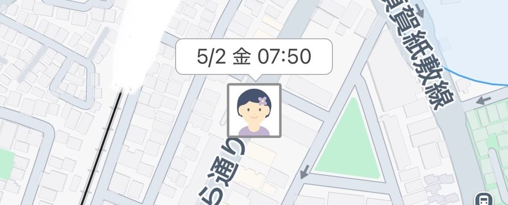 あんしんウォッチャー_徒歩履歴