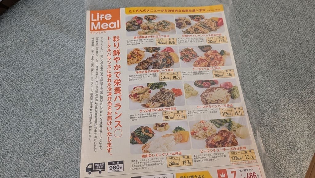 ライフミール_パンフレット