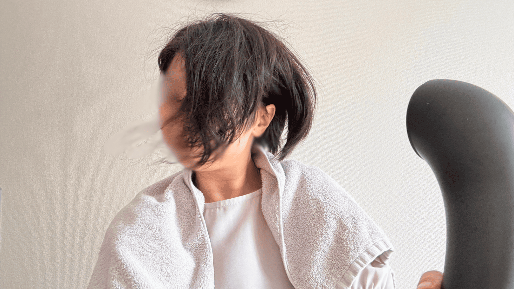 シャワードライヤー 商品使用