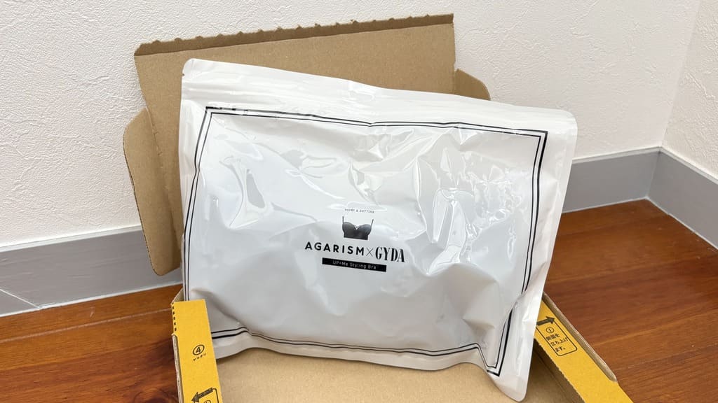 アガリズムアップミースタイリングブラ 梱包