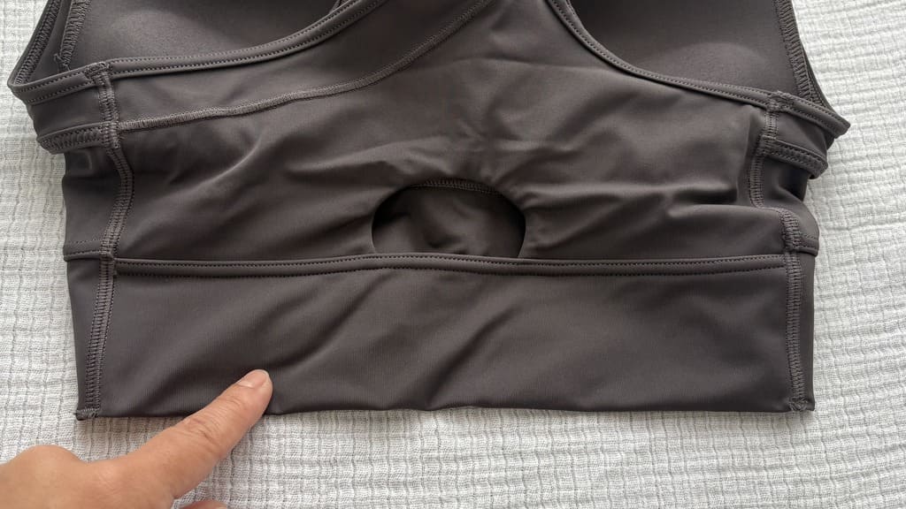 アガリズムアップミースタイリングブラ アンダーホールド感