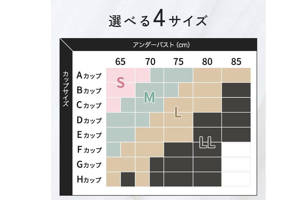 アガリズムアップミースタイリングブラ サイズ
