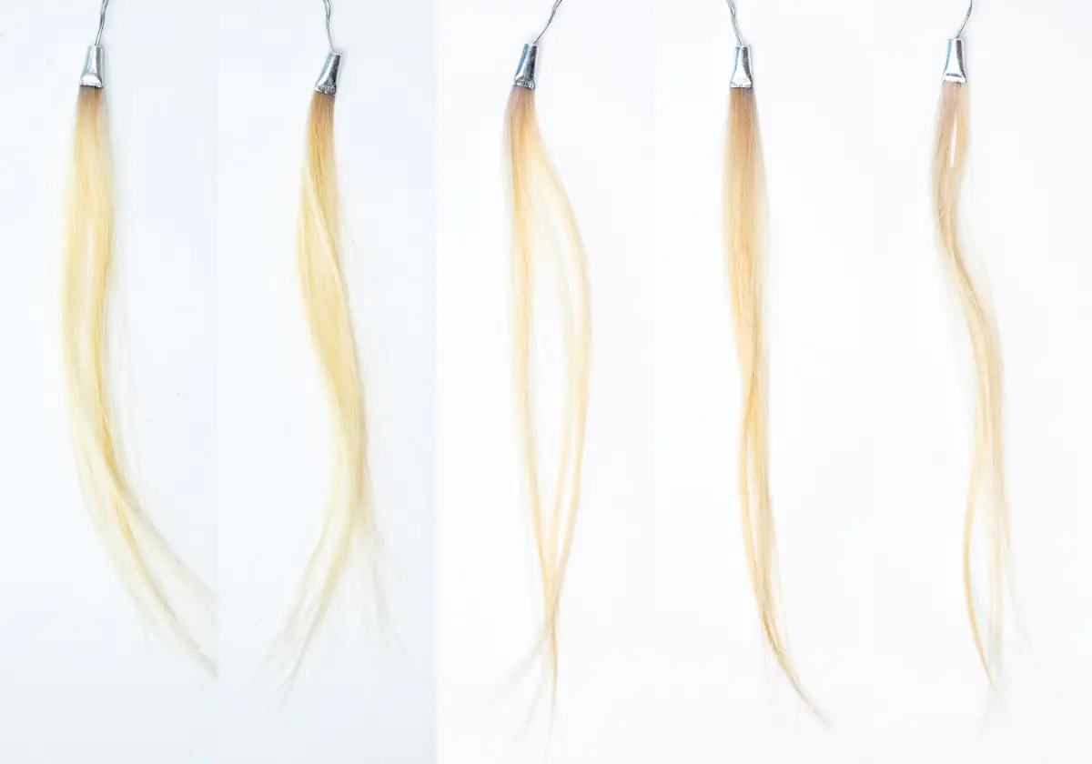 N.（エヌドット）カラーシャンプー染まり具合