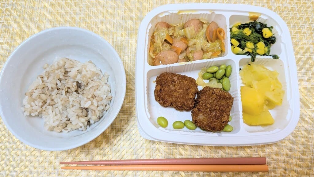 Dr.つるかめキッチン_弁当配膳イメージ