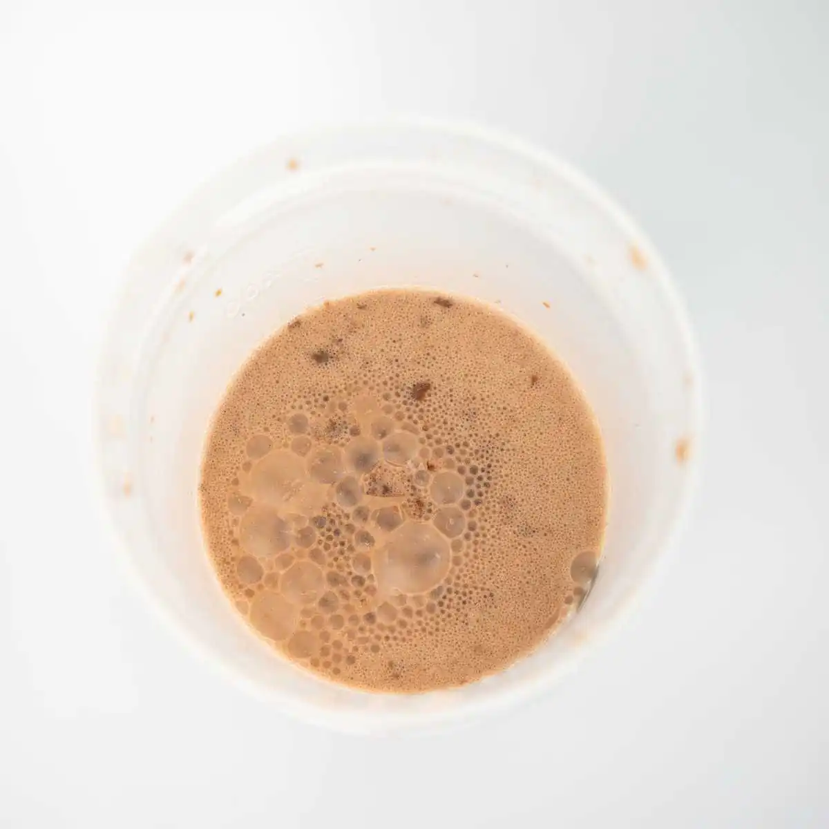 Myprotein Impact Wheyダマになり具合