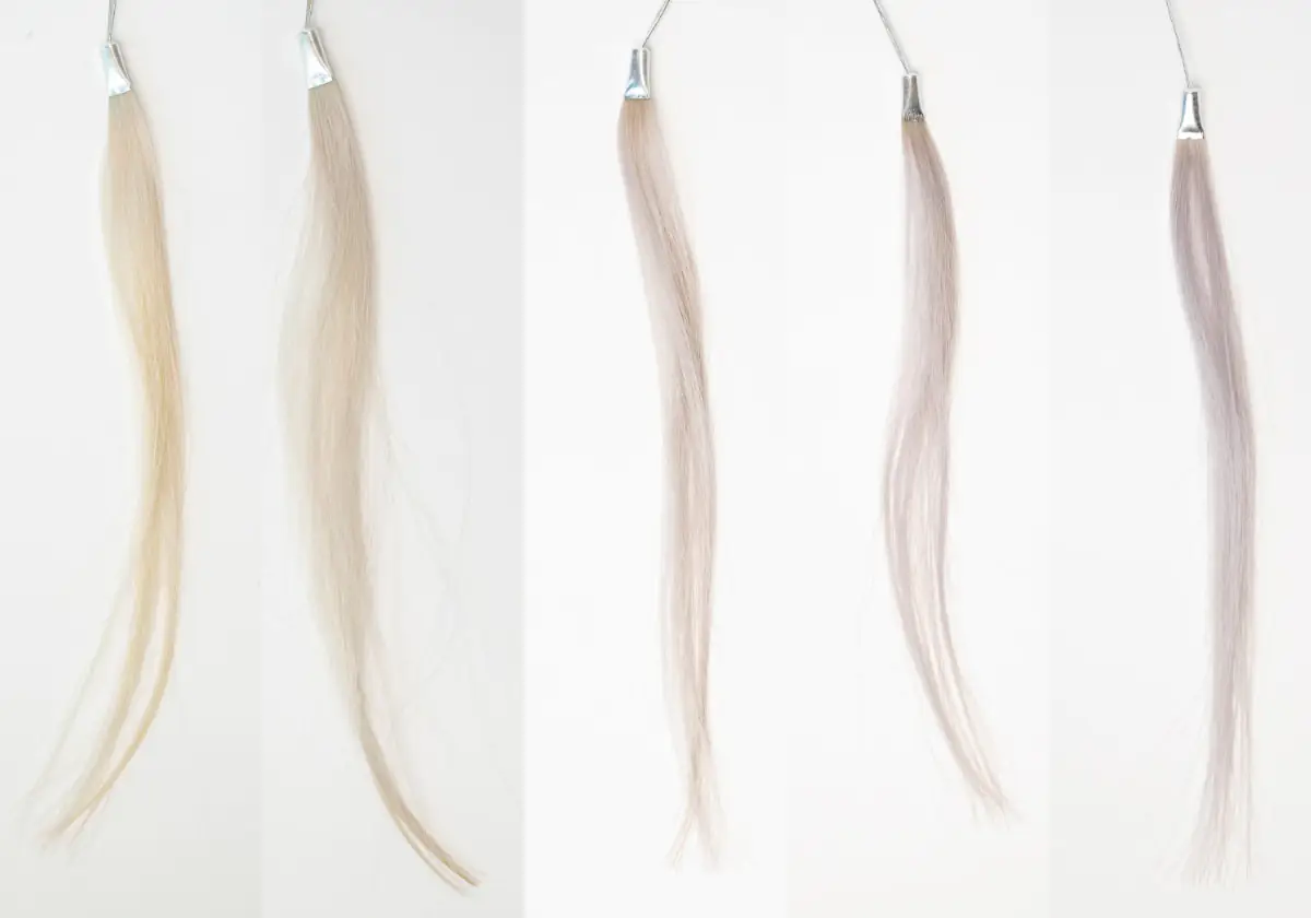 ソマルカカラーシャンプー染まり具合