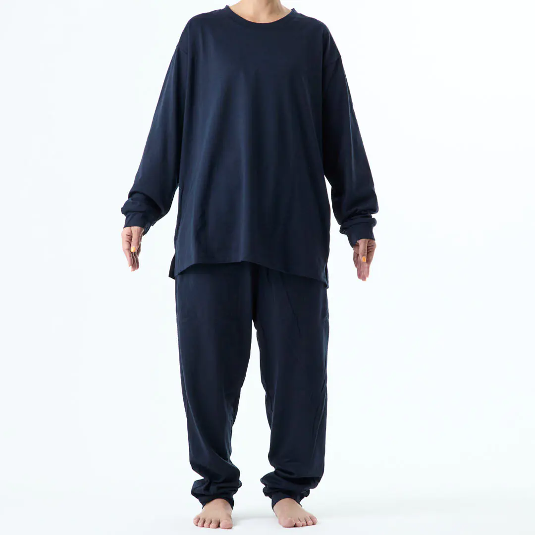 リカバリウェア着用前姿