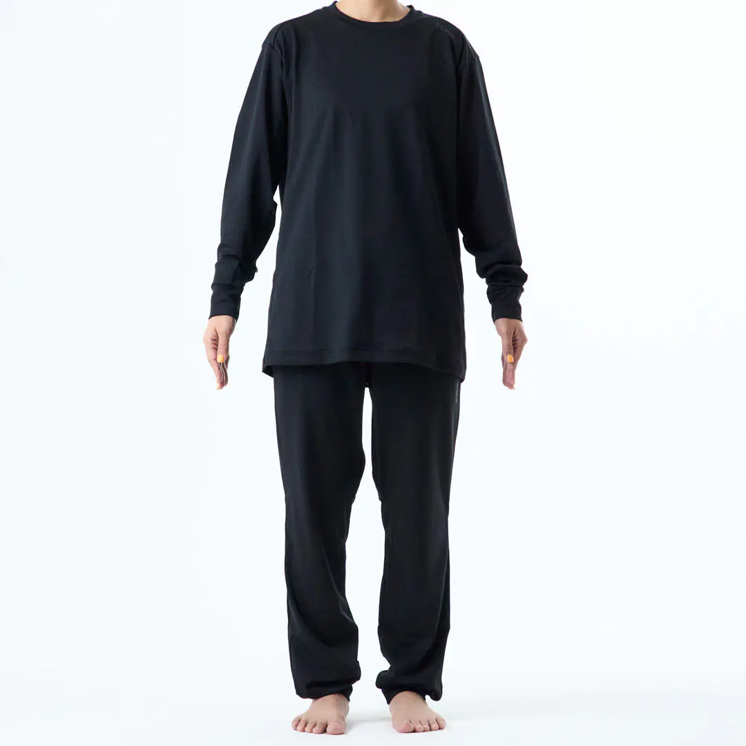 リカバリウェア着用前姿