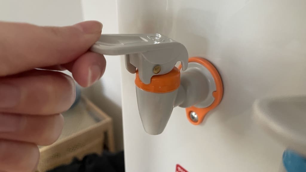 クリクラサーバーS_温水レバー