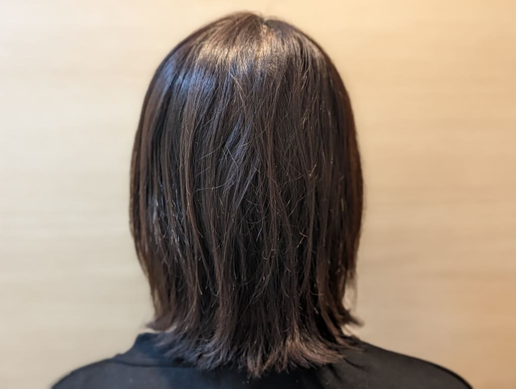 ボンパルム ボンリペアセット_アフター