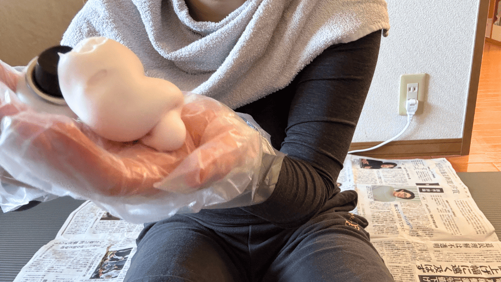 ビーリスエアリーカラーリングフォーム_泡立ち