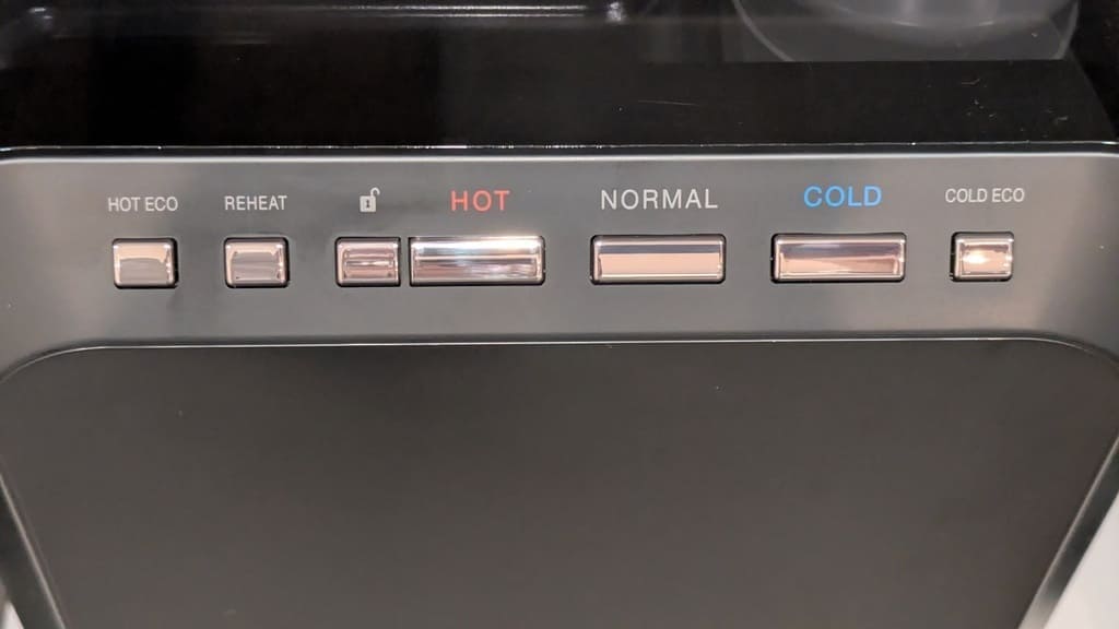 ViViウォーター_6段階の温度調整